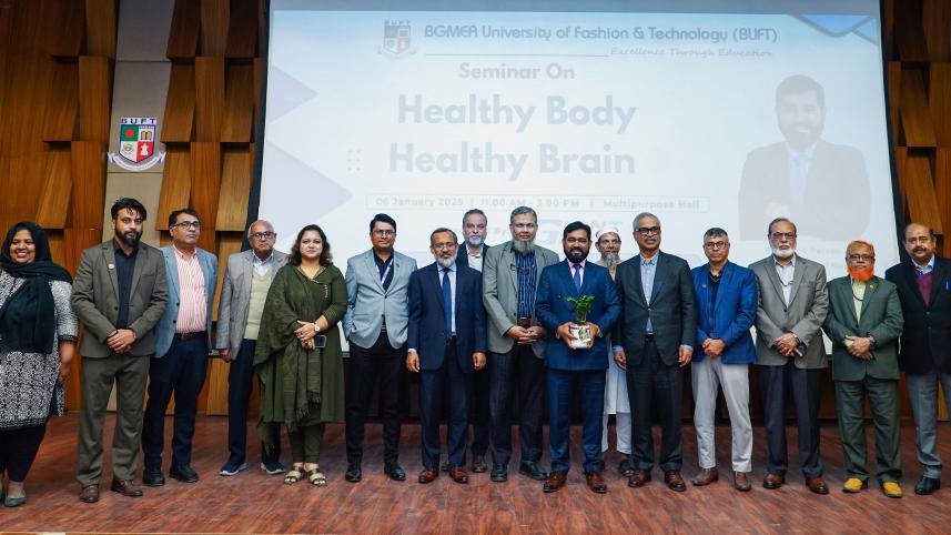 Attendees at the "Healthy Body, Healthy Brain" seminar. 