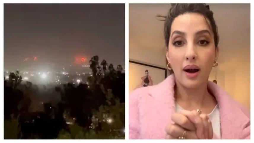 LA wildfires: Nora Fatehi shares her scary experience