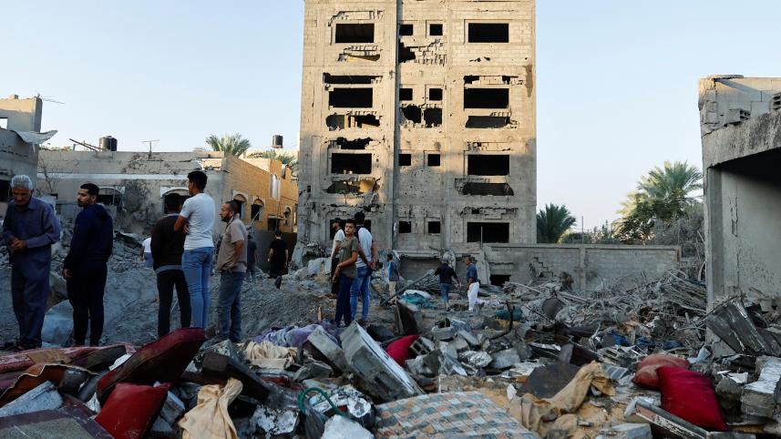 Palestine: A large Victorian workhouse