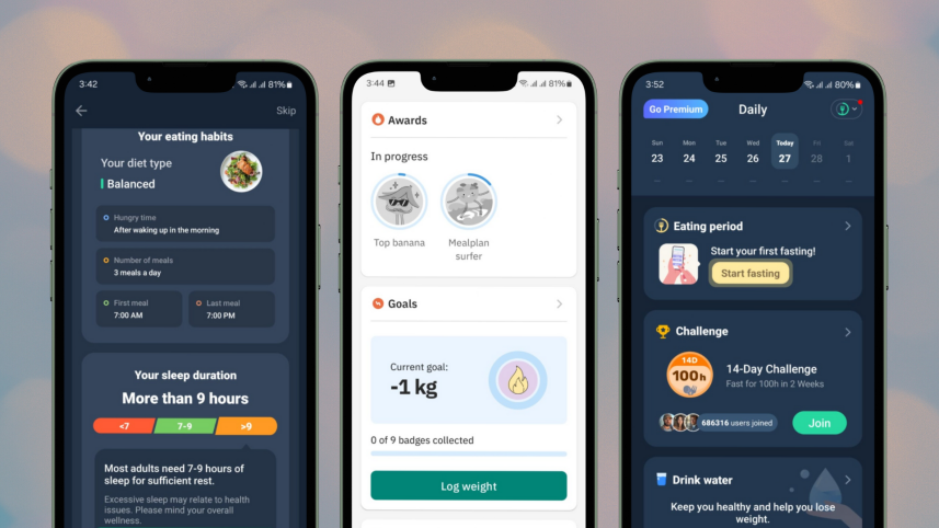 Diet apps fasting