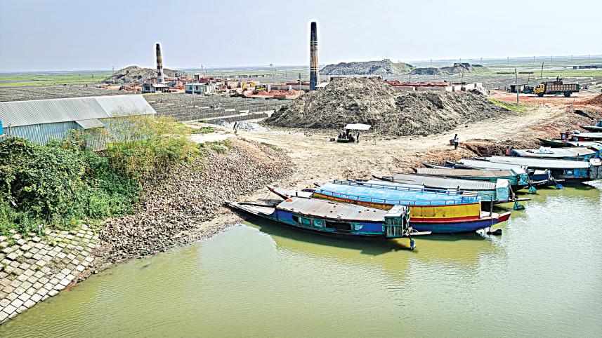 Illegal brick kilns in Brahmanbaria