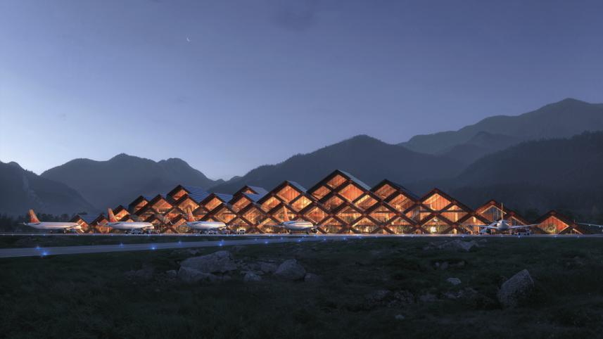 Gelephu International Airport in Bhutan