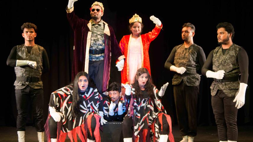 Swapnadal’s 'Macbeth' mime adaptation