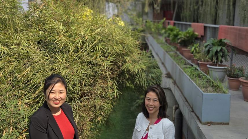 Dr Ma Jun and Dr Tan Si Ying