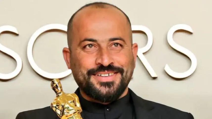 Oscar-winning Palestinian director recounts brutal assault by Israeli troops