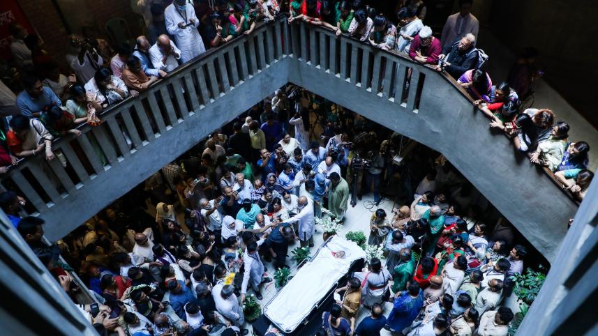 Chhayanaut bids farewell to Sanjida Khatun 