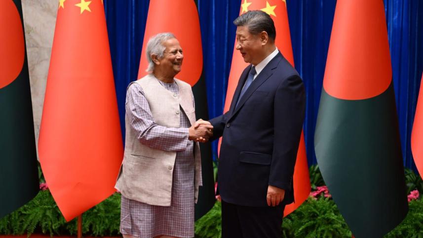 Muhammad Yunus Xi Jinping meeting
