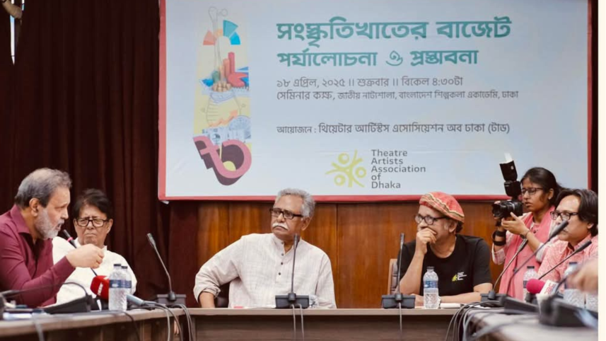 Activists demand allocation of 1 percent of national budget for cultural sector 