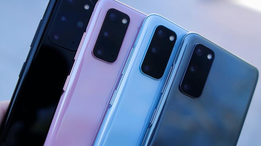 Samsung Galaxy S20 Black, Pink, Blue, & Gray