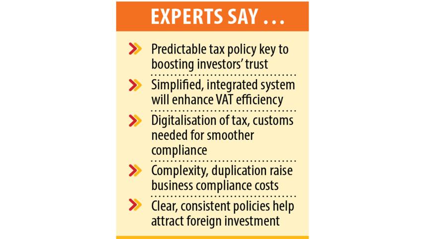 Experts call for predictable tax policy, unified VAT