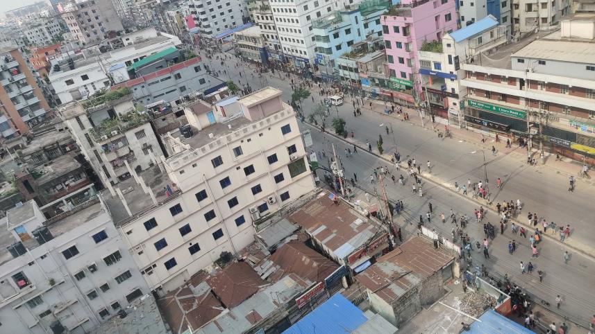 Streets of fire, skies of smoke: Witnessing a revolution through my window