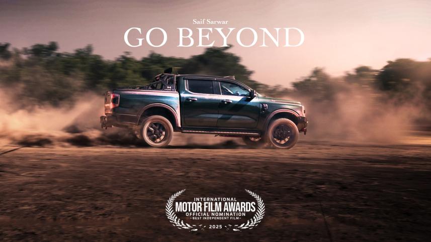 Saif Sarwar’s ‘Go Beyond’ nominated at International Motor Film Awards