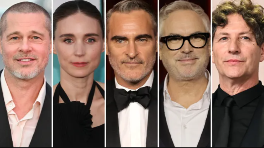Brad Pitt, Joaquin Phoenix and Rooney Mara back Gaza-set drama