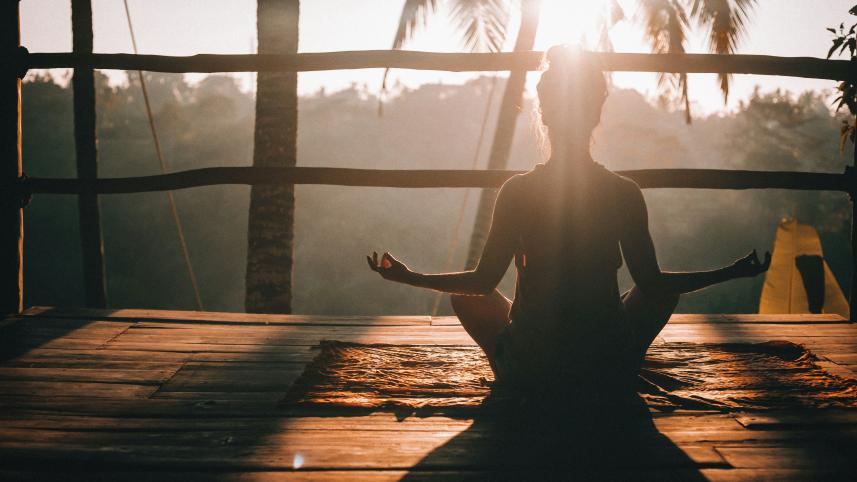 Calm the mind and body with simple yoga breath practices