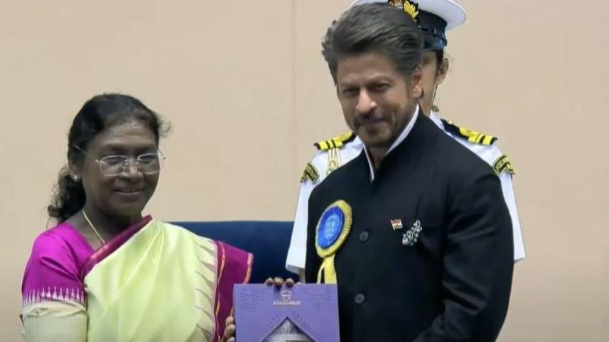SRK and Rani Mukerji receive their first National Film Awards today