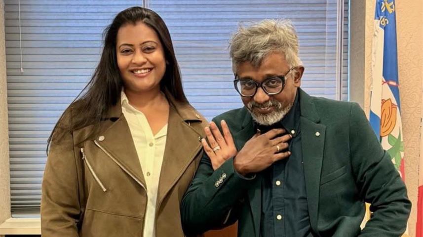 Amitabh Reza Chowdhury shares wedding photos