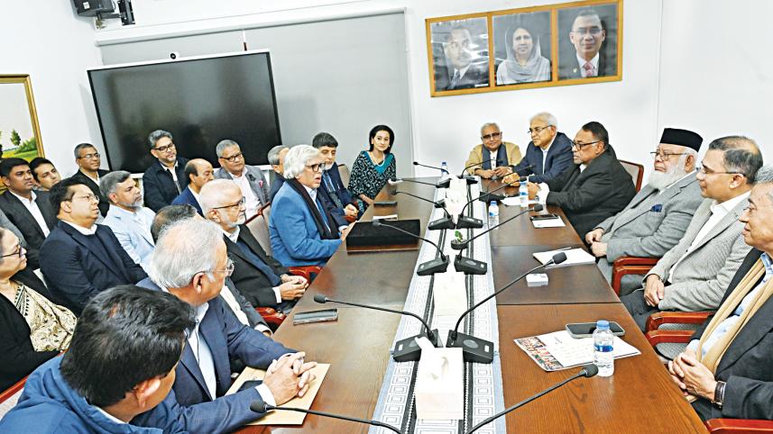 Tarique Rahman meeting business leaders