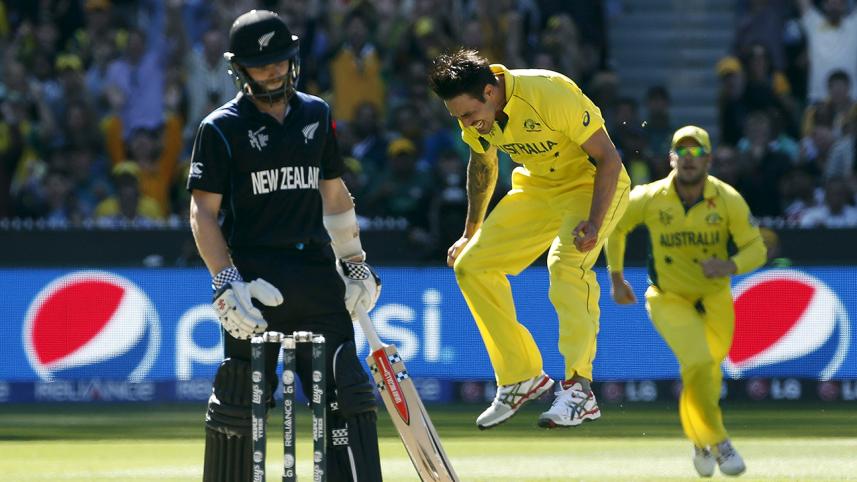 Australia's Mitchell Johnson 