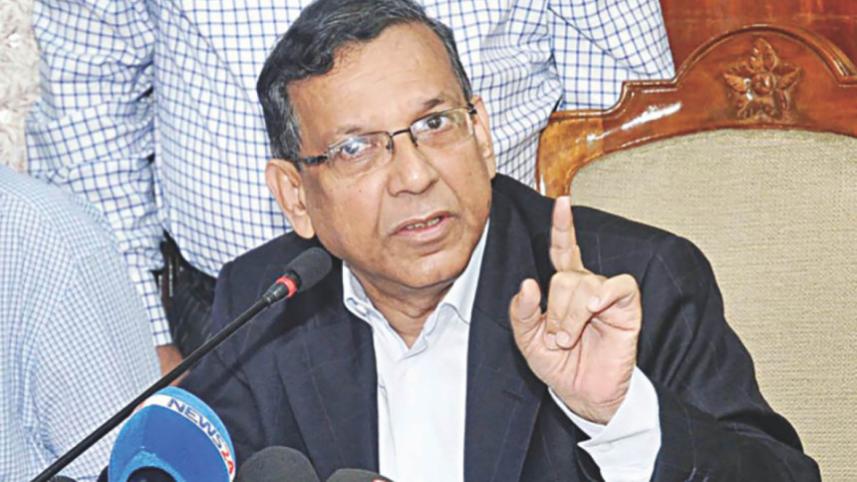 BNP leaders arrested for crimes, not for political reasons: law minister