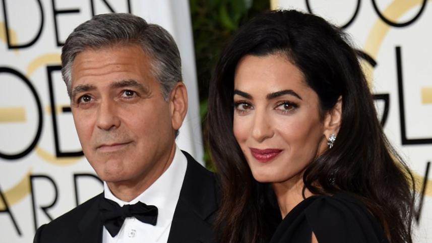 George Clooney and Amal Clooney