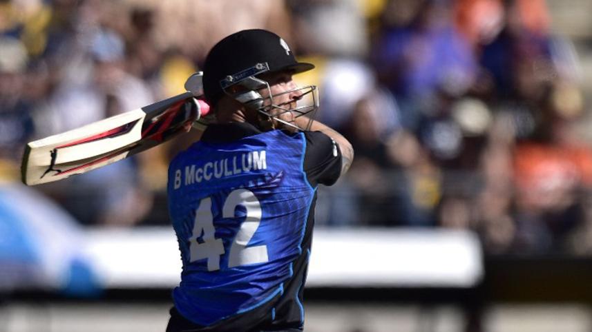 New Zealand batsman Brendon McCullum 