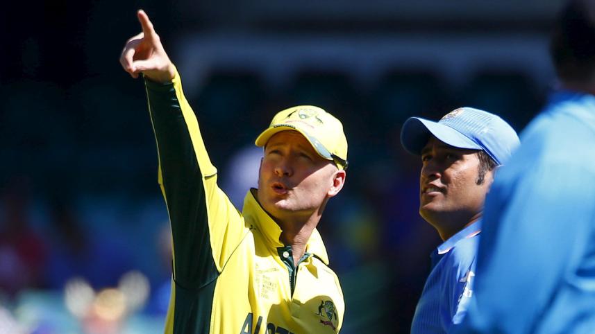 Australia's captain Michael Clarke