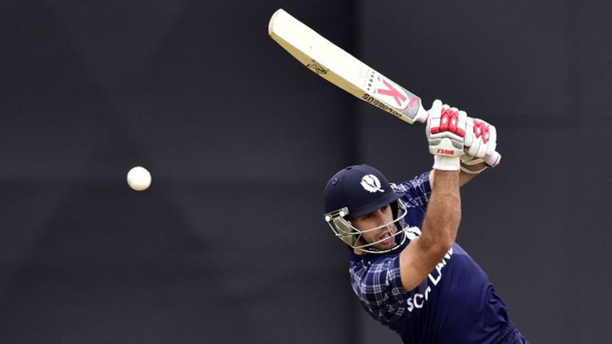 Scotland batsman Kyle Coetzer