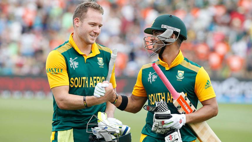 South Africa players