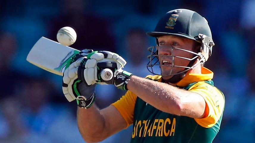 South Africa's AB de Villiers 