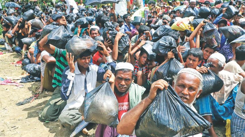 Rohingya refugees