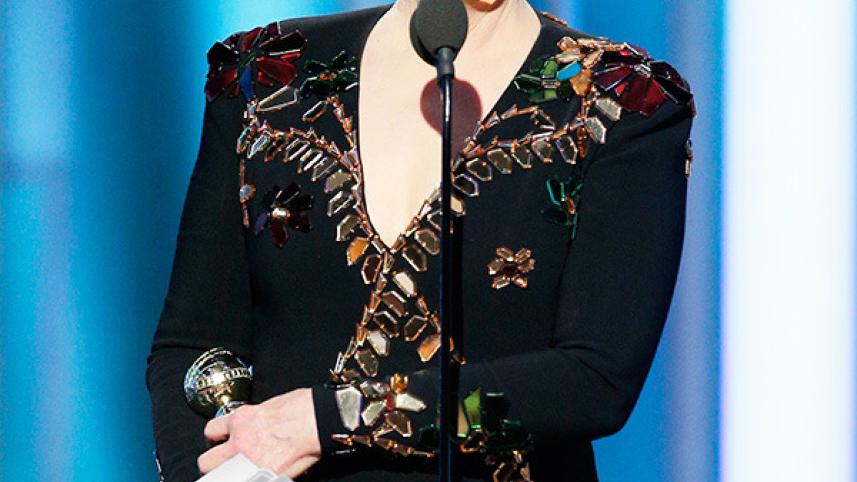 Meryl Streep recives the Cecille B. Demille Award