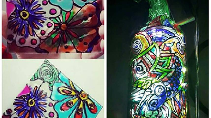 Glass painting