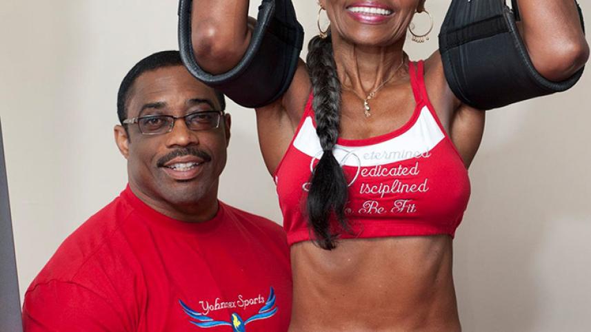 Ernestine Shepherd, world’s oldest female bodybuilder, United States, Baltimore