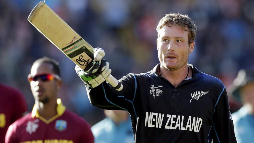 New Zealand's Martin Guptill 