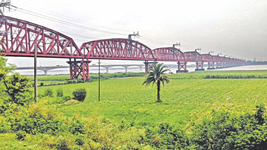 Bangladesh Hardinge bridge point