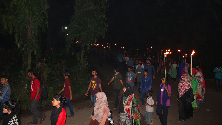 JU protest