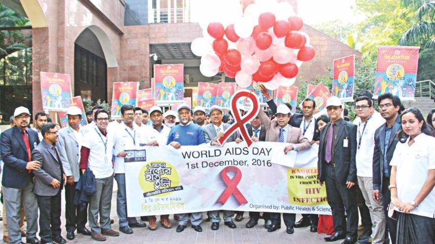NSU observes World Aids Day 2016