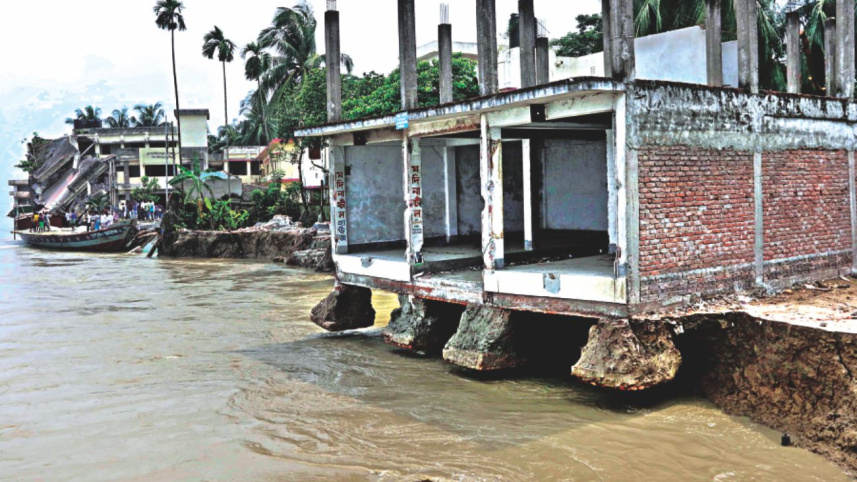 Padma river erosion