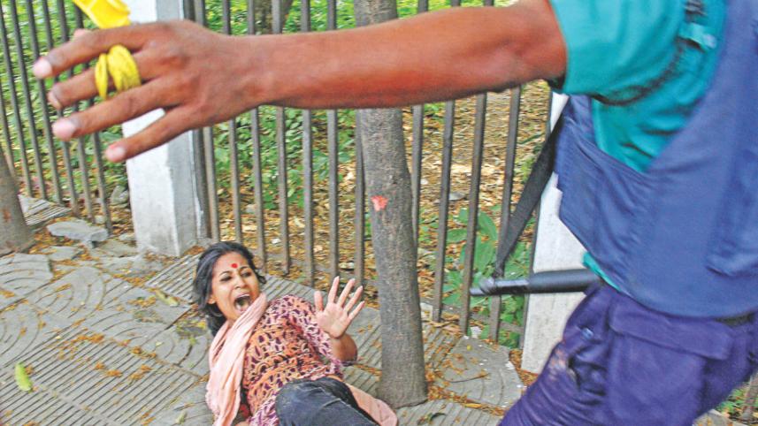 Police Brutality on protesters