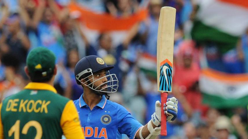India's Ajinkya Rahane