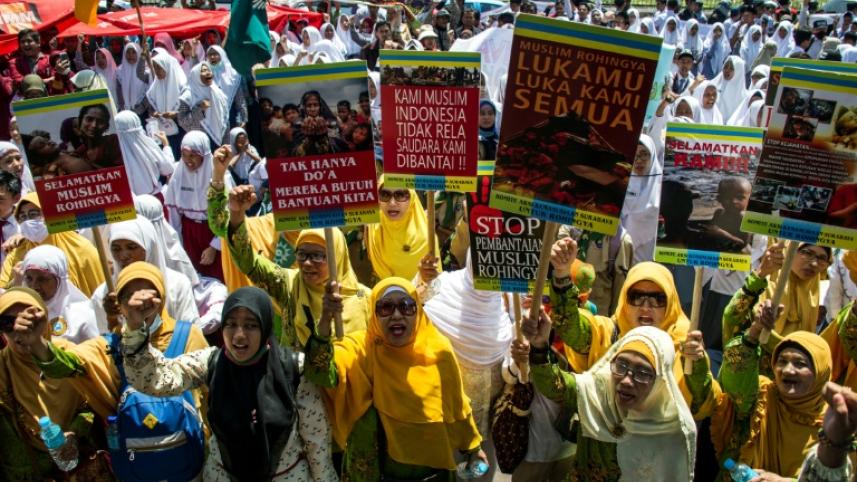 Rohingya refugees
