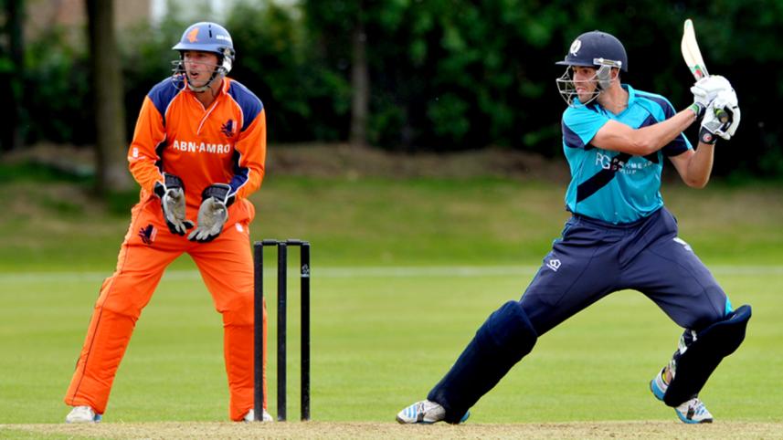 Calum MacLeod while batting