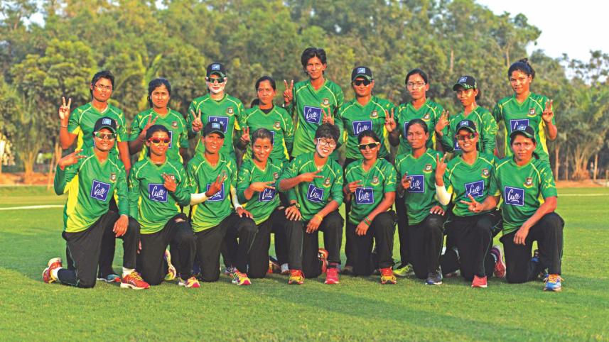 Bangladesh women's team won by seven wickets