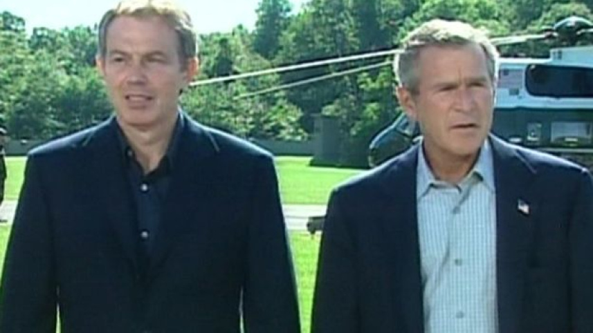 Blair, Bush