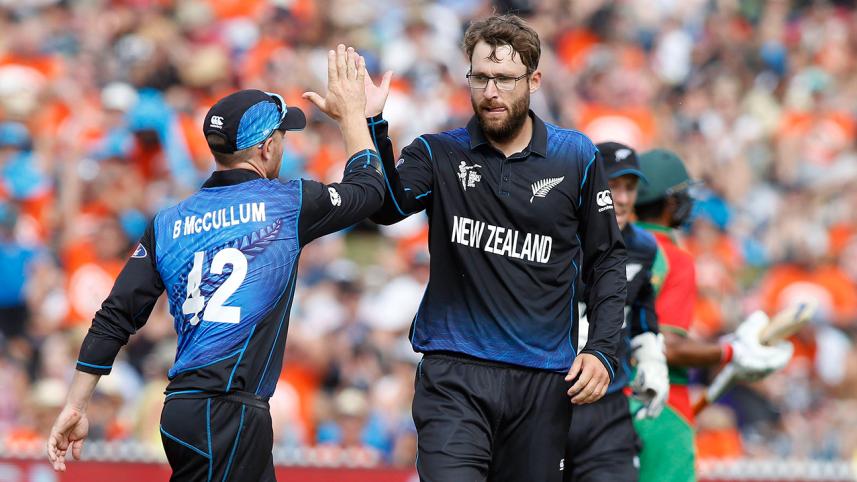 New Zealand's Daniel Vettori 