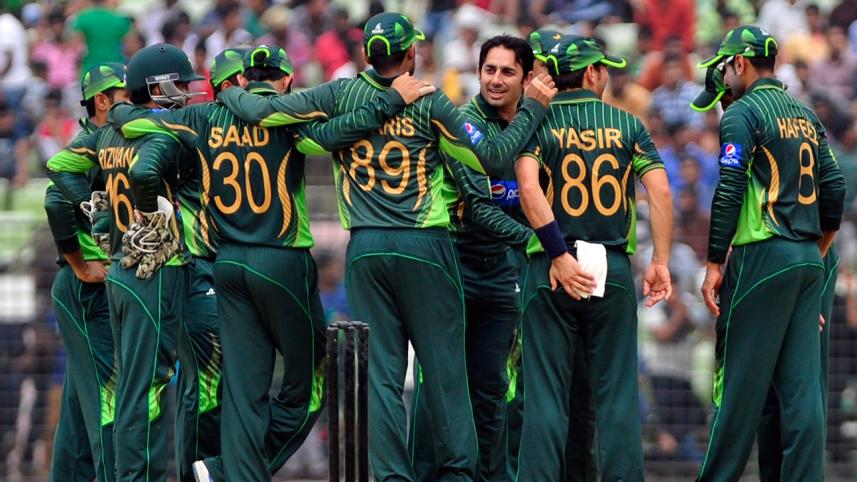 Pakistan players