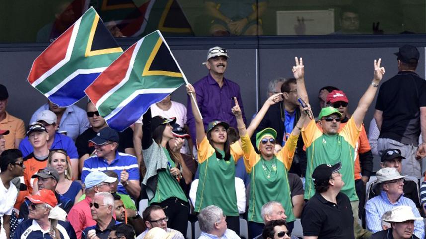 South African fans 