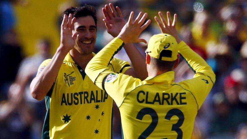 Australian bowler Mitchell Starc