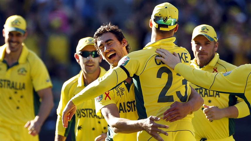 Australia's Mitchell Starc