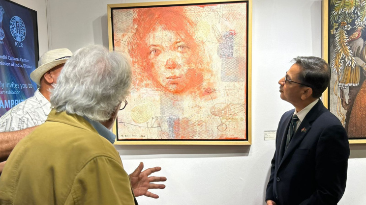 ‘Sampriti’: Dhaka exhibition celebrates artistic ties between Bangladesh and India